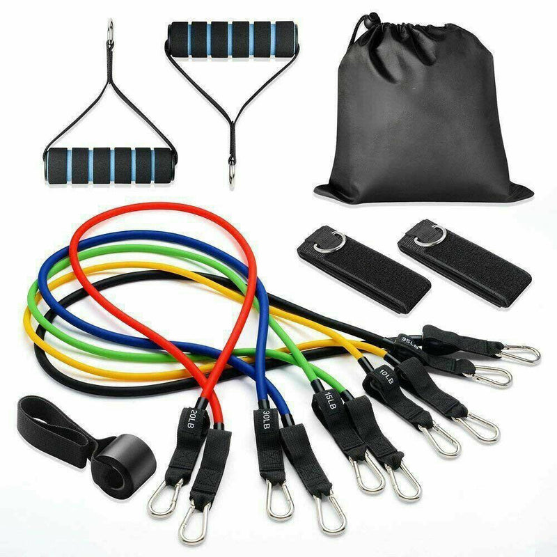 11 Pcs Resistance Band Set