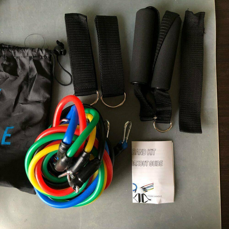 11 Pcs Resistance Band Set